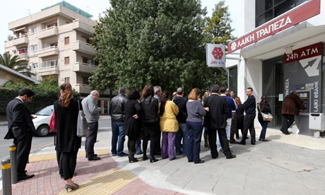 Cyprus bank queue